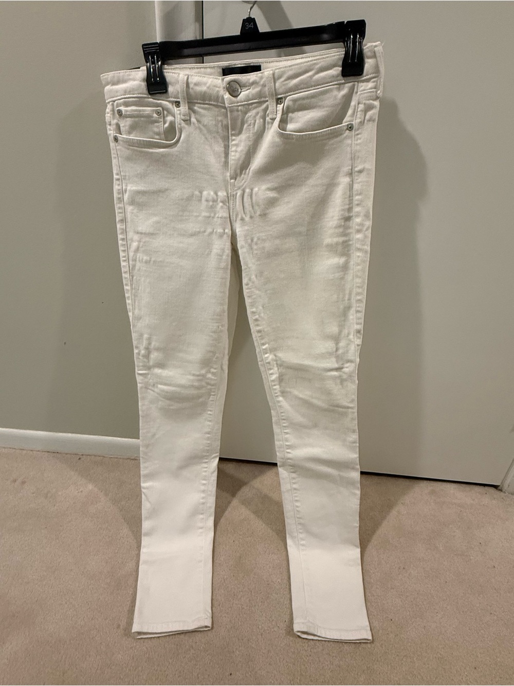 Vince Women's White Skinny Jeans